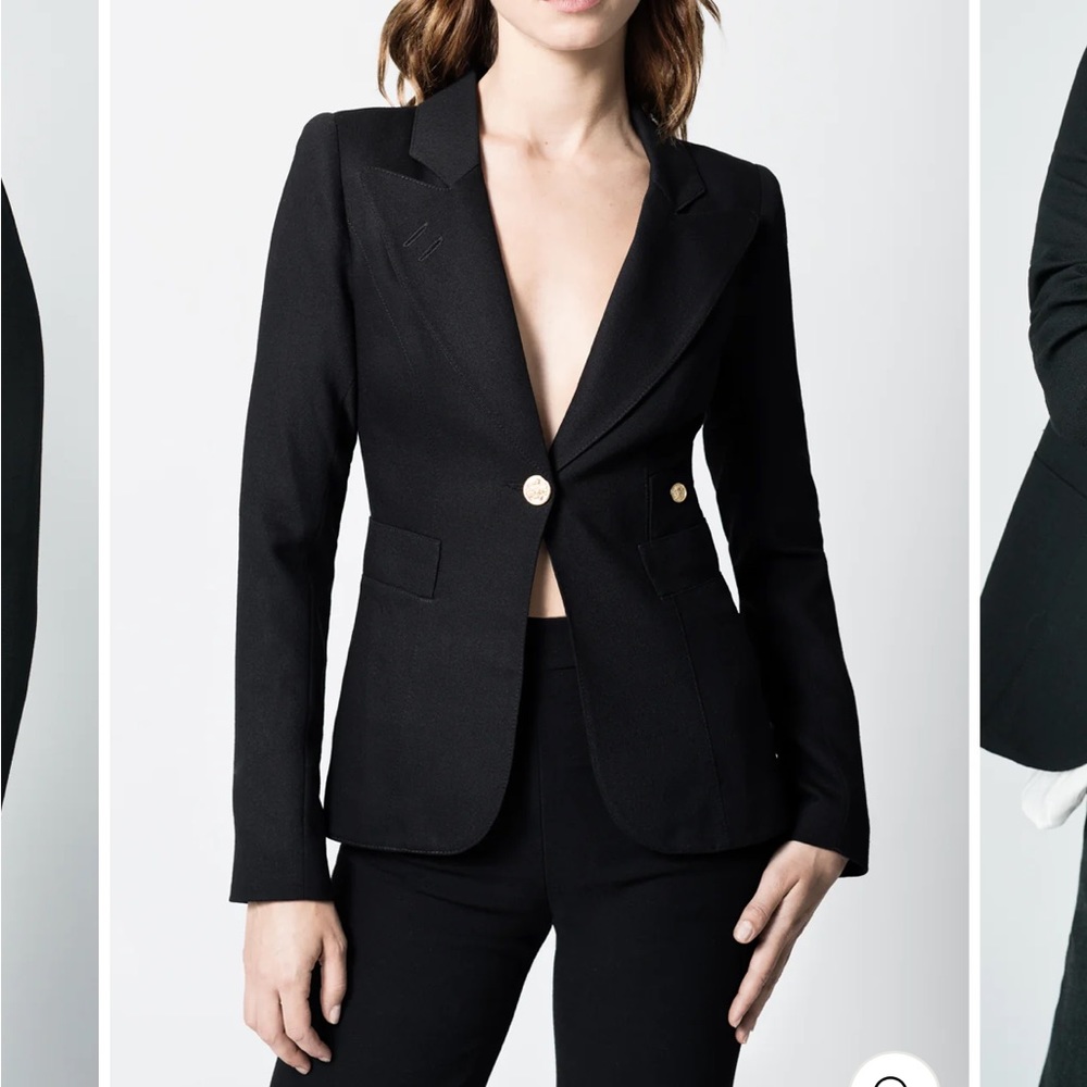 Smythe Duchess Blazer Black Wool